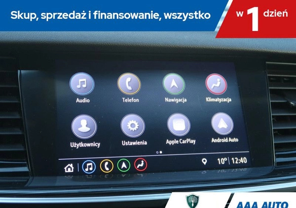 Opel Insignia cena 68501 przebieg: 102701, rok produkcji 2018 z Cieszyn małe 277